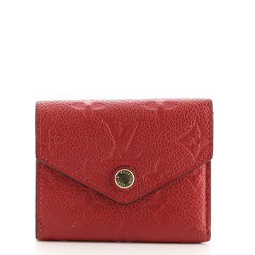 Louis Vuitton Victorine Wallet Monogram Empreinte Leather