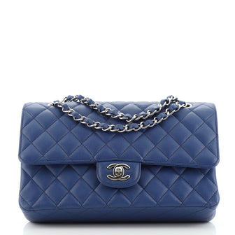 Chanel Classic Double Flap Bag Quilted Caviar Medium