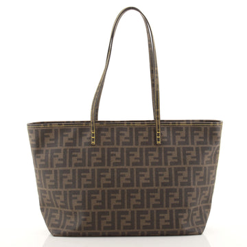 Fendi Roll Tote Zucca Coated Canvas Medium