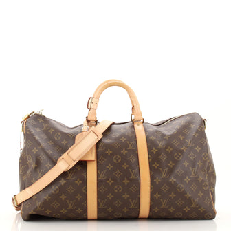 Louis Vuitton Keepall Bandouliere Bag Monogram Canvas 50