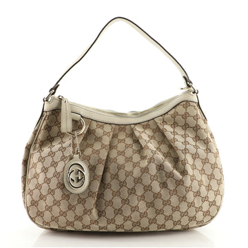 Gucci Sukey Hobo GG Canvas Medium