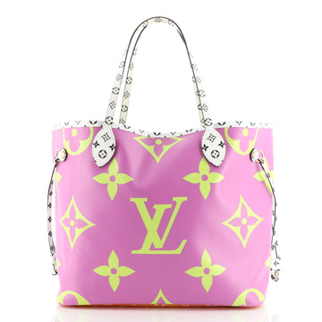 Louis Vuitton Neverfull NM Tote Limited Edition Colored Monogram Giant MM