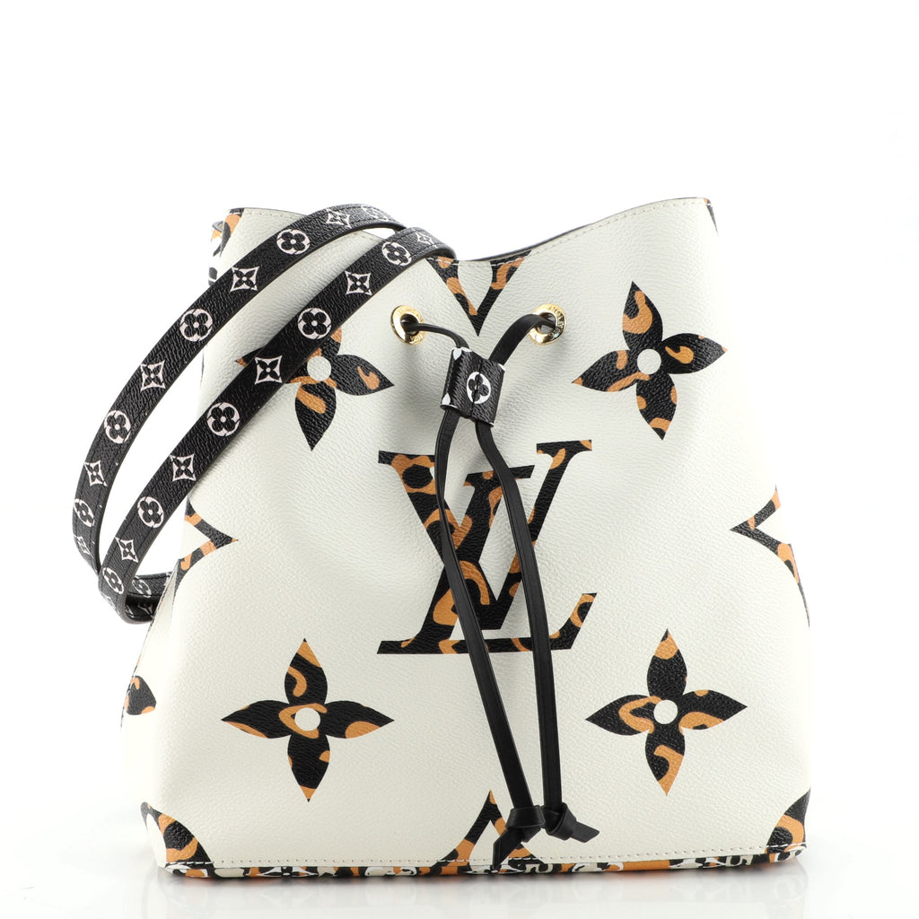 Louis Vuitton NeoNoe Handbag - Limited Edition Jungle Monogram