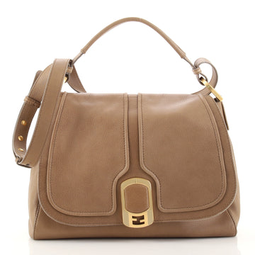 Fendi Anna Flap Bag Leather