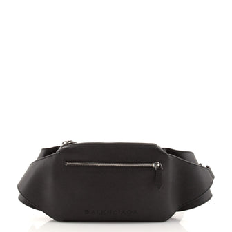Balenciaga Navy Neo Lift Waist Bag Leather