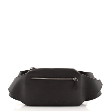 Balenciaga Navy Neo Lift Waist Bag Leather