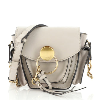 Chloe Jodie Camera Crossbody Bag Leather Small