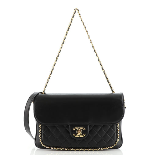 CHANEL ブラック ボディバッグ 114349-