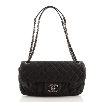 Chanel Chic Quilt Flap Bag Quilted Iridescent Calfskin Medium