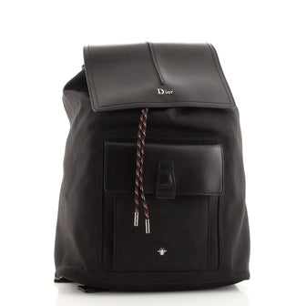 Christian Dior Motion Backpack Nylon and Leather Medium