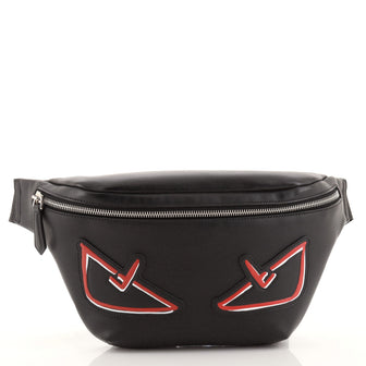 Fendi Diabolic Eyes Waist Bag Leather