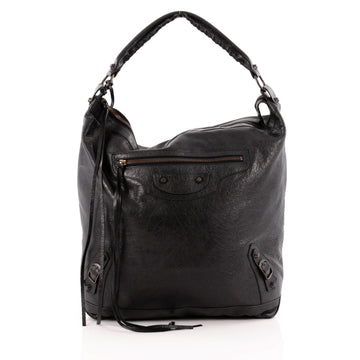 Balenciaga Day Hobo Classic Studs Leather