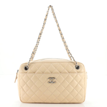 Chanel Camera Case Bag Quilted Lambskin Medium