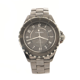 Chanel J12 Automatic Watch Ceramic and Stainless Steel 42