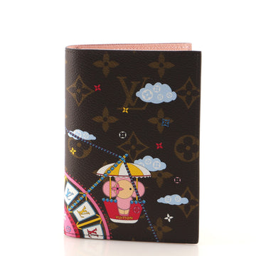 Louis Vuitton Passport Cover Limited Edition Vivienne Xmas Monogram Canvas