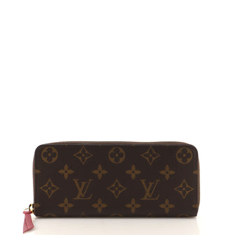 Louis Vuitton Clemence Wallet Monogram Canvas