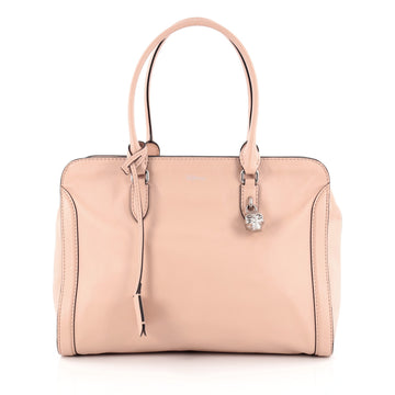Alexander McQueen Padlock Zip Around Tote Leather Medium