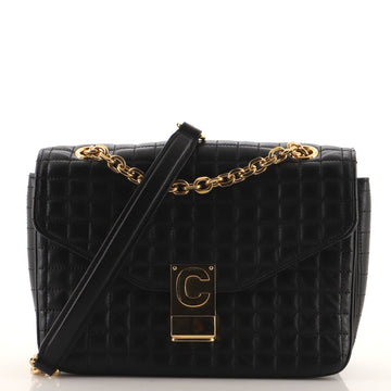 Celine C Bag Quilted Leather Medium