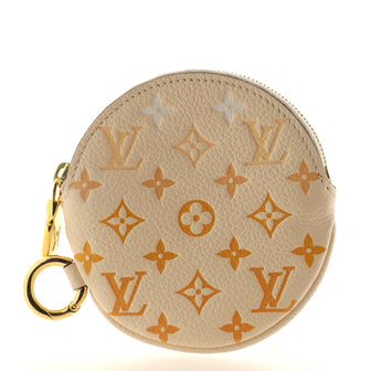 Louis Vuitton Trio Pouch Round Coin Purse By The Pool Monogram Empreinte Giant
