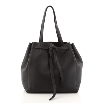 Celine Phantom Tie Cabas Tote Leather Small