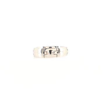 Hermes Hercules Ring 18K White Gold Medium