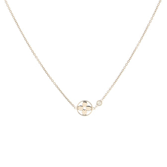 Louis Vuitton Idylle Blossom Necklace 18K White Gold with Diamond