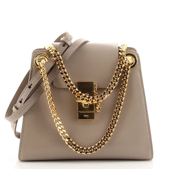 Chloe Annie Shoulder Bag Leather Mini