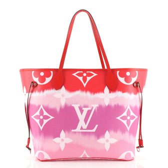 Louis Vuitton Neverfull NM Tote Limited Edition Escale Monogram Giant MM