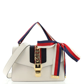 Gucci Sylvie Shoulder Bag Leather Small