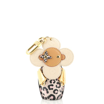 Louis Vuitton Wild at Heart Vivienne Pouch Bag Charm Wild at Heat Leopard Print Coated Canvas and Empriente Leather