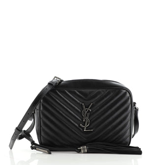 Saint Laurent Lou Camera Bag Matelasse Chevron Leather Small