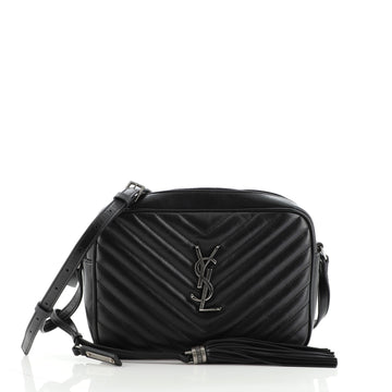 Saint Laurent Lou Camera Bag Matelasse Chevron Leather Small