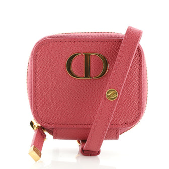 Christian Dior 30 Montaigne AirPods Pro Zip Case with Strap Leather