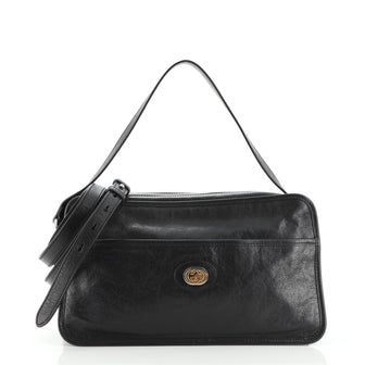 Gucci Morpheus Messenger Bag Glazed Leather