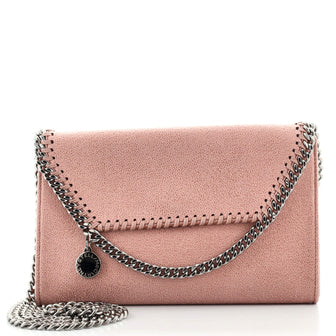 Stella McCartney Falabella Clutch on Chain Shaggy Deer