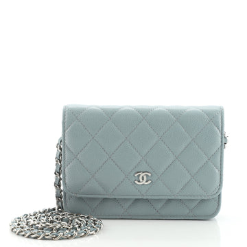 Chanel Wallet on Chain Quilted Caviar Mini