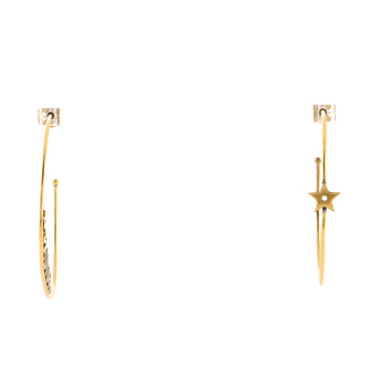 Christian Dior J'Adior Hoop Earrings Metal