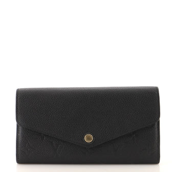 Louis Vuitton Sarah Wallet NM Monogram Empreinte Leather