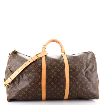 Louis Vuitton Keepall Bandouliere Bag Monogram Canvas 60