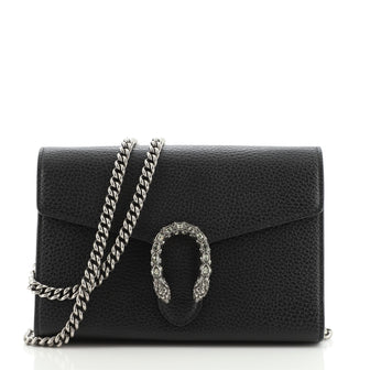 Gucci Dionysus Chain Wallet Leather with Embellished Detail Small