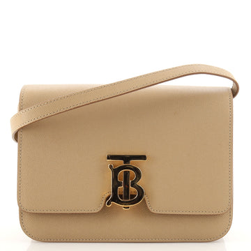 Burberry TB Flap Bag Leather Small