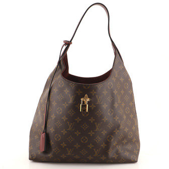 Louis Vuitton Flower Hobo Monogram Canvas