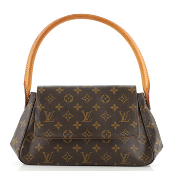 Louis Vuitton Looping Handbag Monogram Canvas Mini