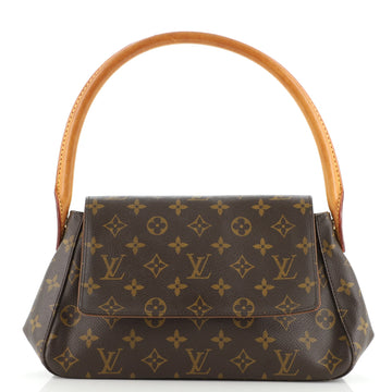 Louis Vuitton Looping Handbag Monogram Canvas Mini