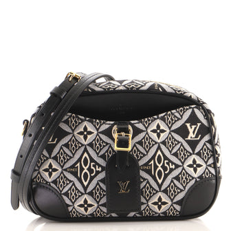 Louis Vuitton Deauville Handbag Limited Edition Since 1854 Monogram Jacquard Mini