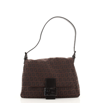 Fendi Mama Forever Bag Zucchino Canvas