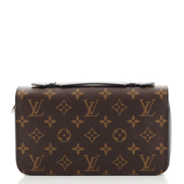 Louis Vuitton Zippy Wallet Macassar Monogram Canvas XL