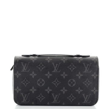 Louis Vuitton Zippy Wallet Monogram Eclipse Canvas XL