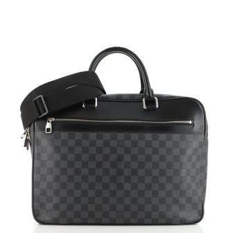 Louis Vuitton Overnight Handbag Damier Graphite