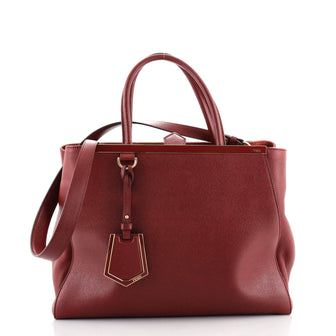 Fendi 2Jours Bag Leather Medium